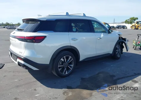 2025 Infiniti Qx60 Luxe z USA, uszkodzony, nr VIN 5N1AL1FR1SC346725